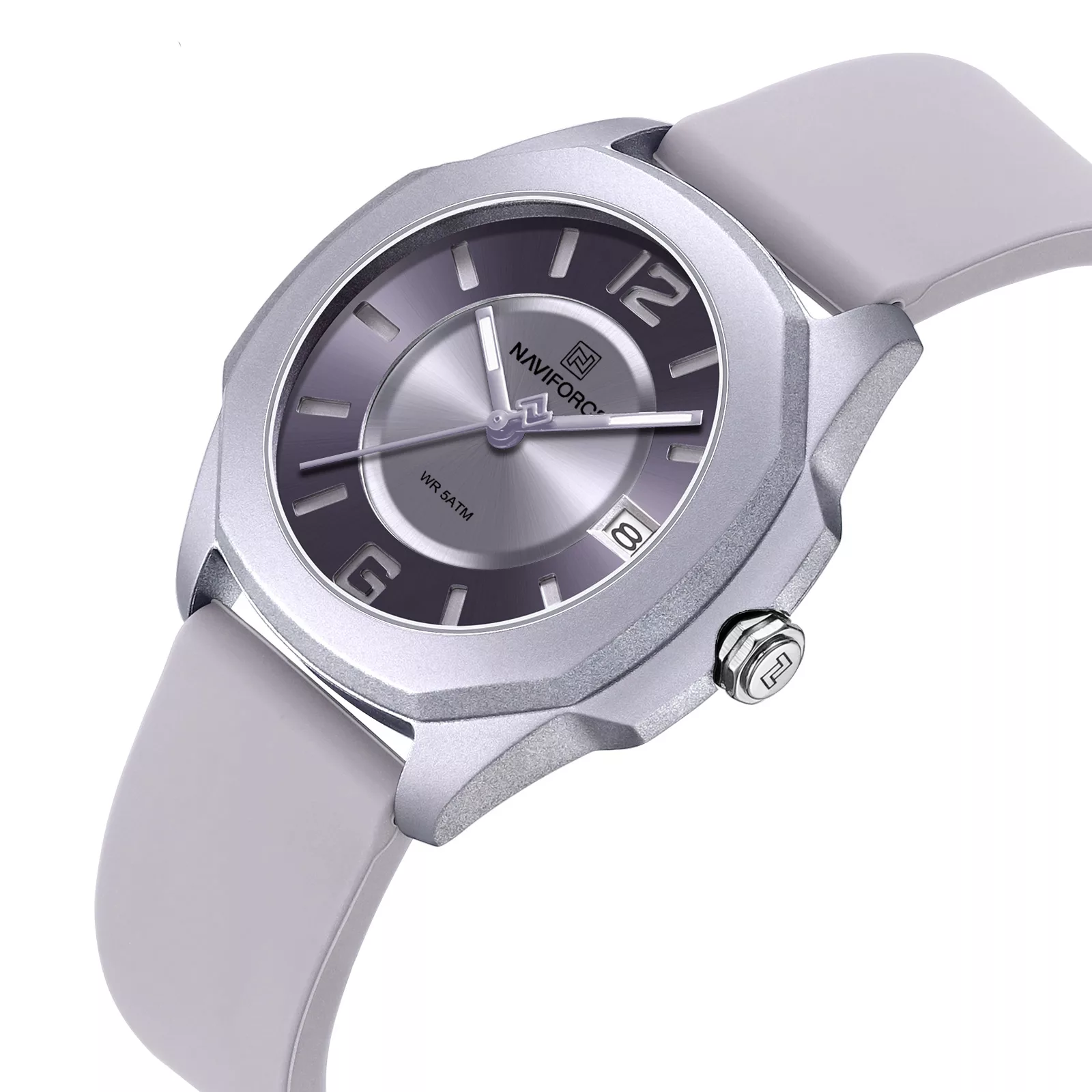 ساعت مچی عقربه‌ای زنانه نیوی فورس مدل naviforce 7107