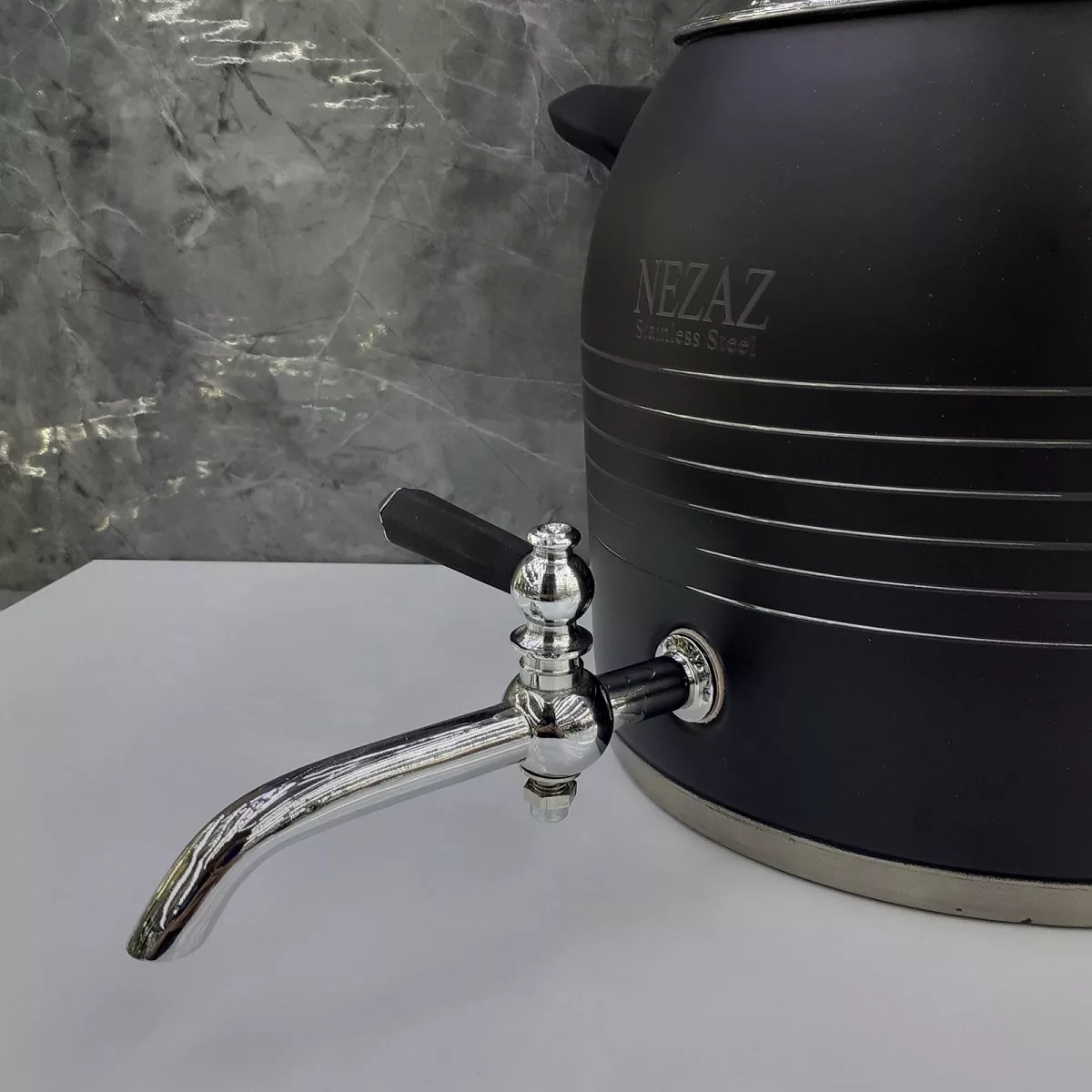 ست کتری و قوری نزاز مدل قالب ترک