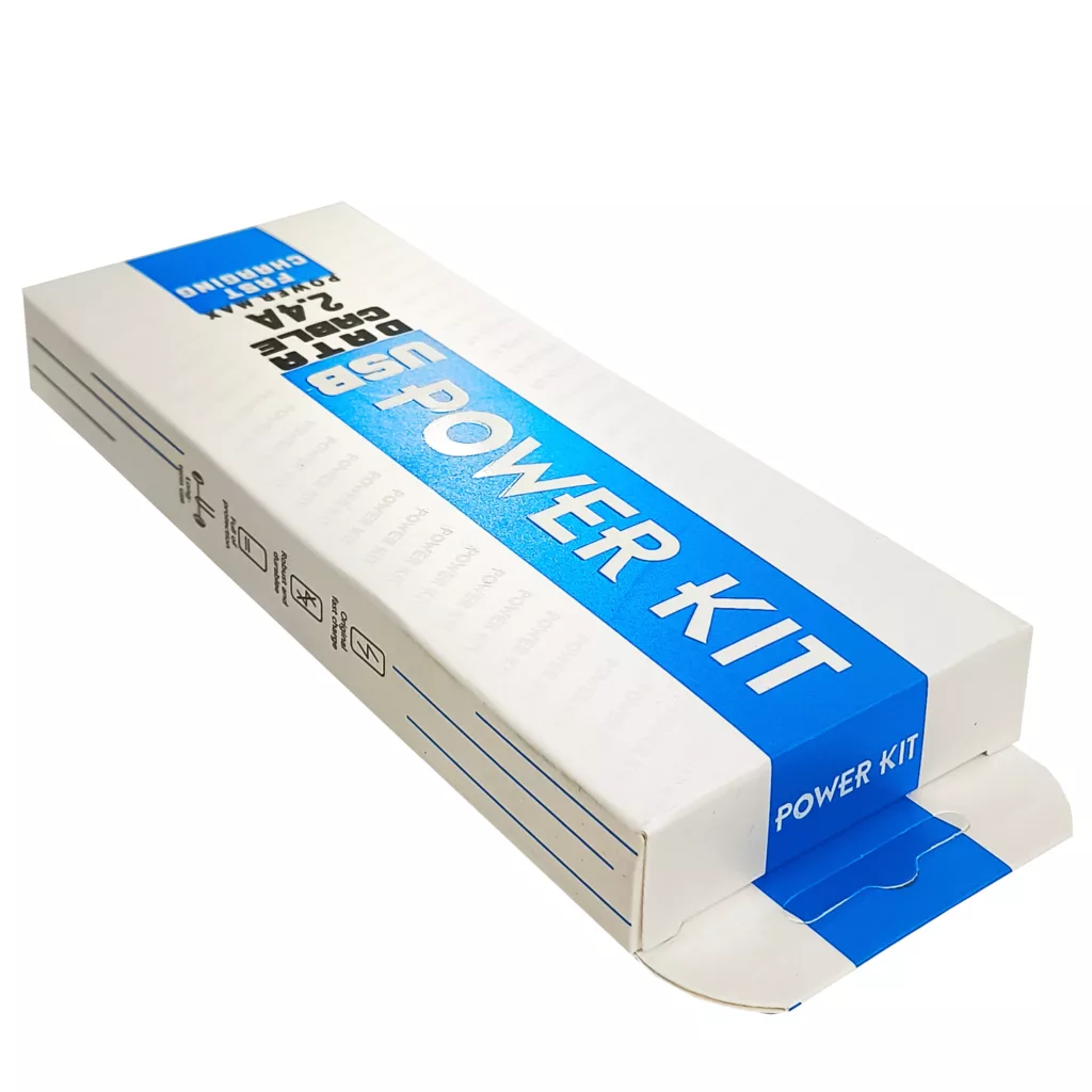 کابل تبدیل USB به USB-C پاور کیت مدل COTTON FAST CHARGE طول 1 متر