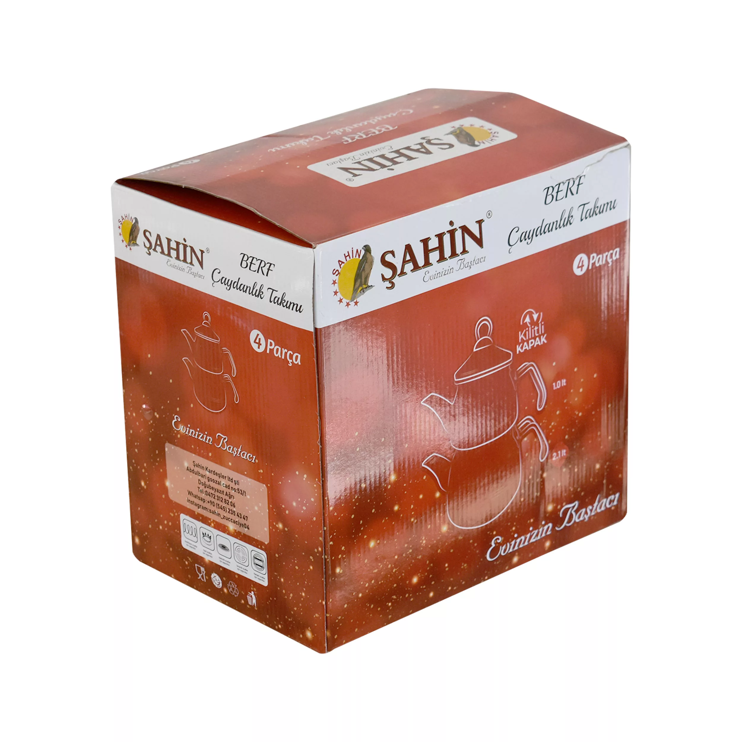 ست کتری و قوری مدل SH-2356