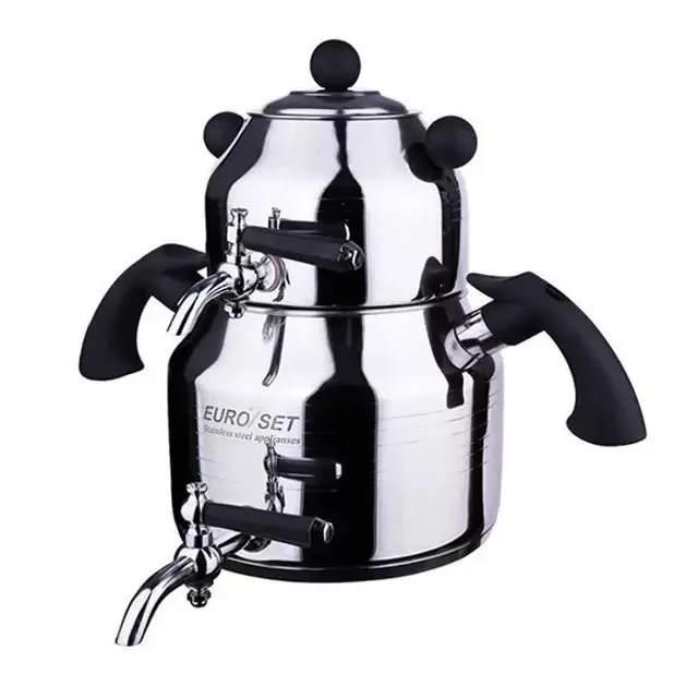 ست کتری و قوری یوروست کد 2857 گنجایش کتری 3 لیتر گنجایش قوری 1 لیتر