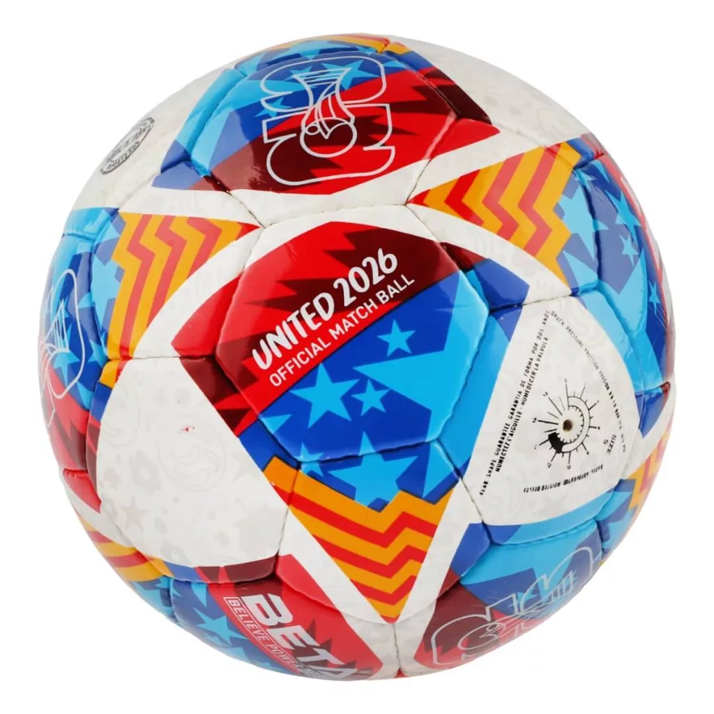 توپ فوتبال مدل جام جهانی 2026 سایز 5