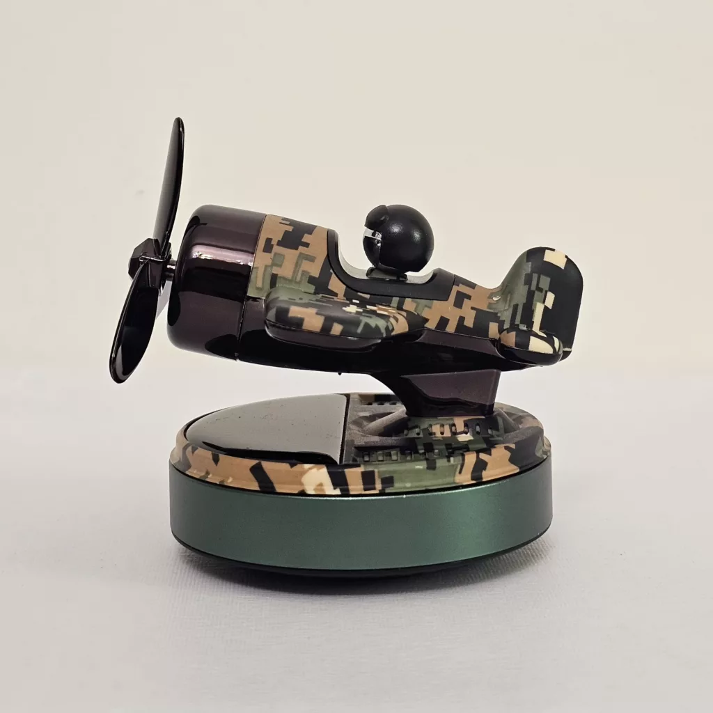 خوشبوکننده خودرو مدل هواپیما با رایحه چرم حجم 10 میلی لیتر