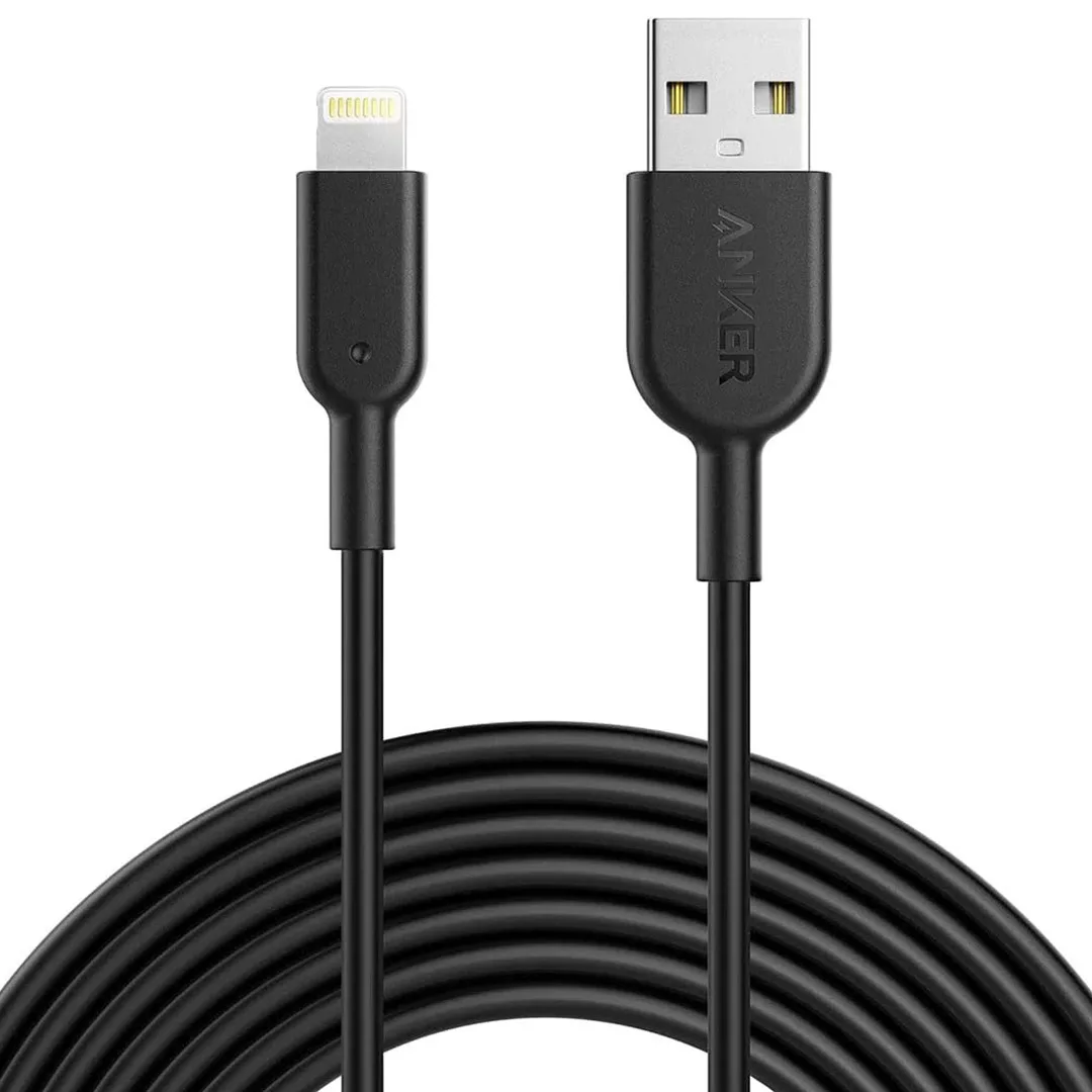 کابل تبدیل USB به لایتنینگ انکر مدل A8433 PowerLine II طول 1.8 متر کابل تبدیل USB به لایتنینگ انکر مدل A8433 PowerLine II طول 1.8 متر