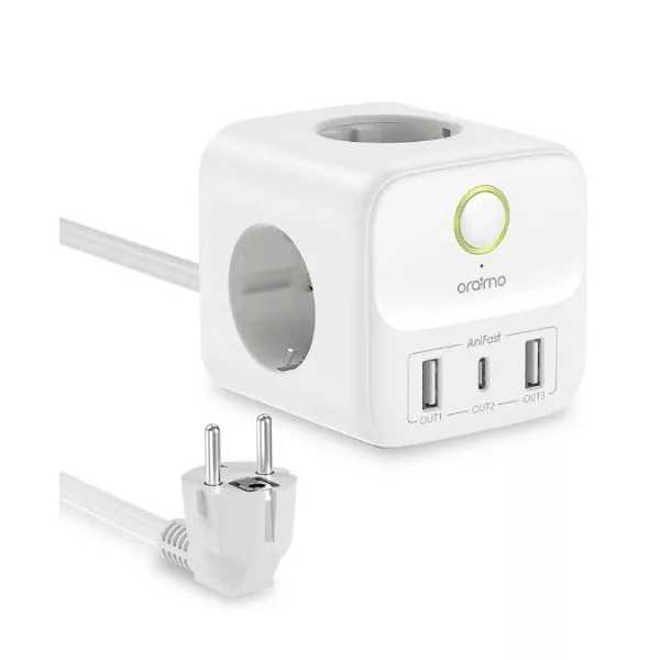 سه راهی برق اُرایمو مدل Multipr 6in1