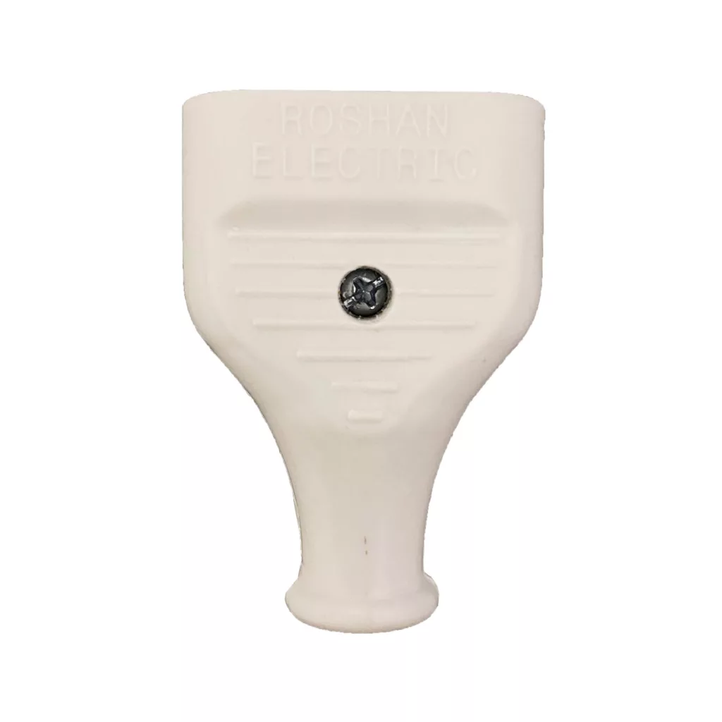 دوشاخه و مادگی برق روشن الکتریک مدل تخت مجموعه 10 عددی