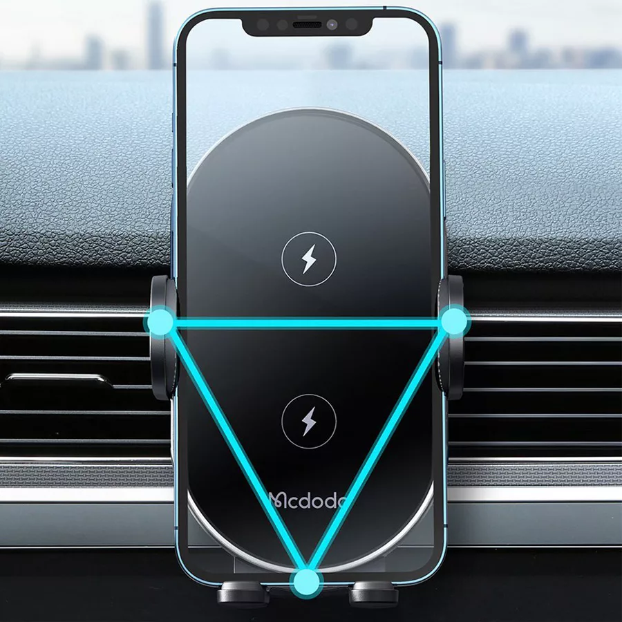 پایه نگهدارنده و شارژر بی سیم گوشی موبایل مک دودو مدل CH_1600