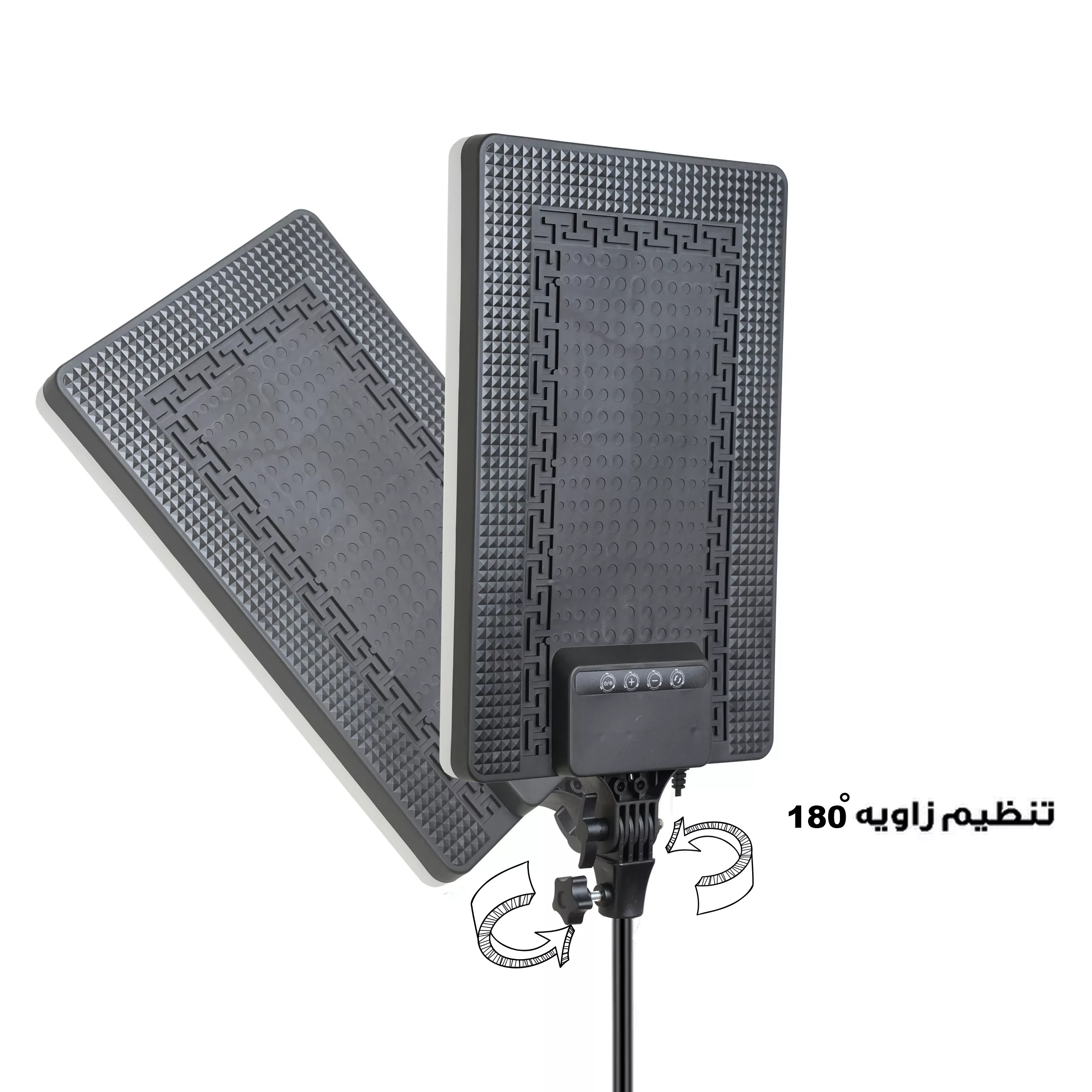 نور ثابت ال ای دی مدل PL-19 8806 به همراه سه پایه نگهدارنده