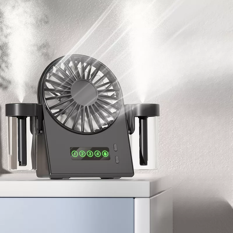 پنکه شارژی مدل F8 ظرفیت 1400 میلی آمپر ساعت