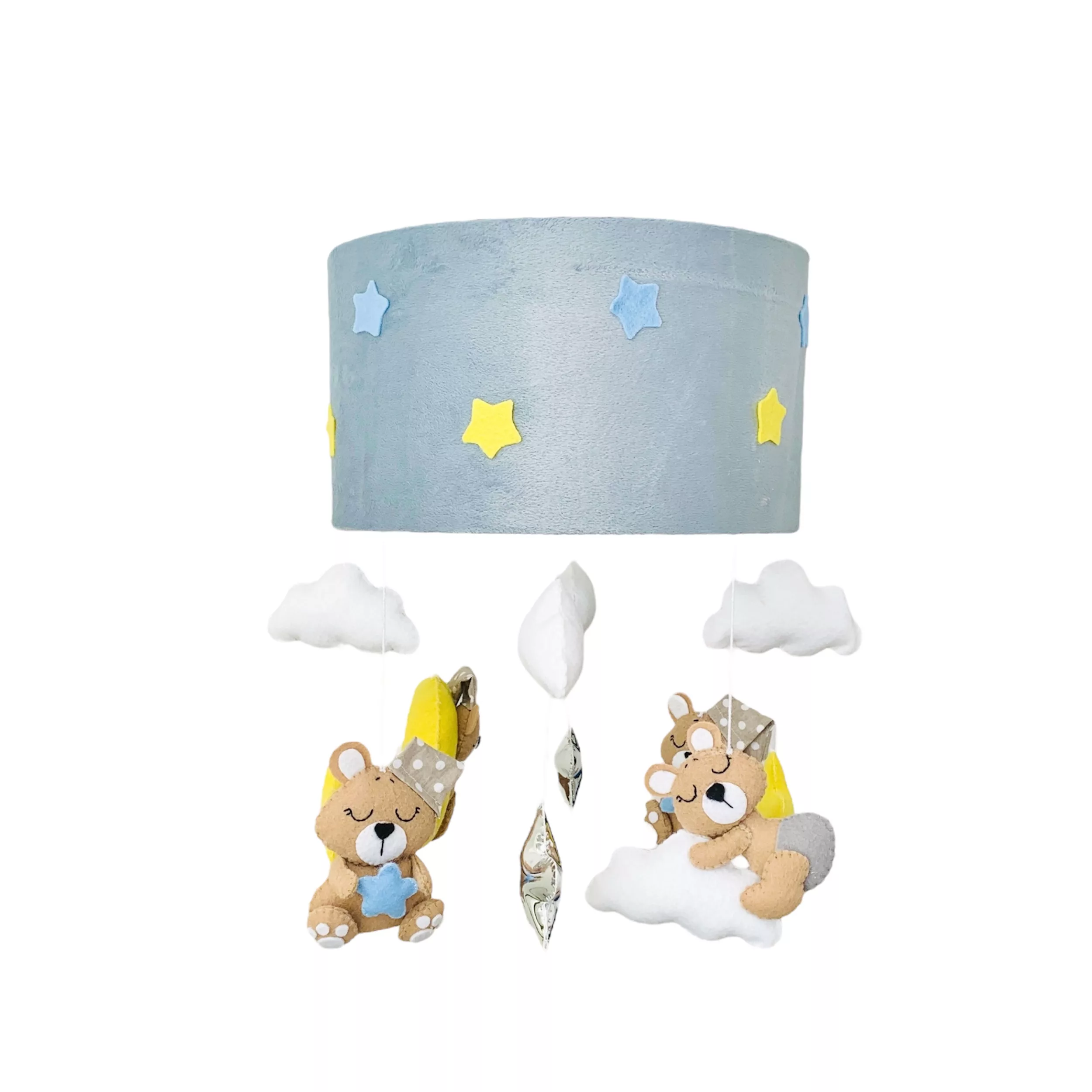 لوستر کودک مدل رویال طرح خرس