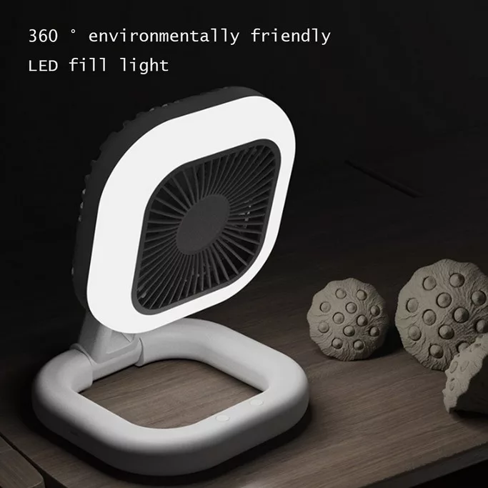 پنکه رومیزی مدل RingLight ظرفیت 2600 میلی آمپر ساعت