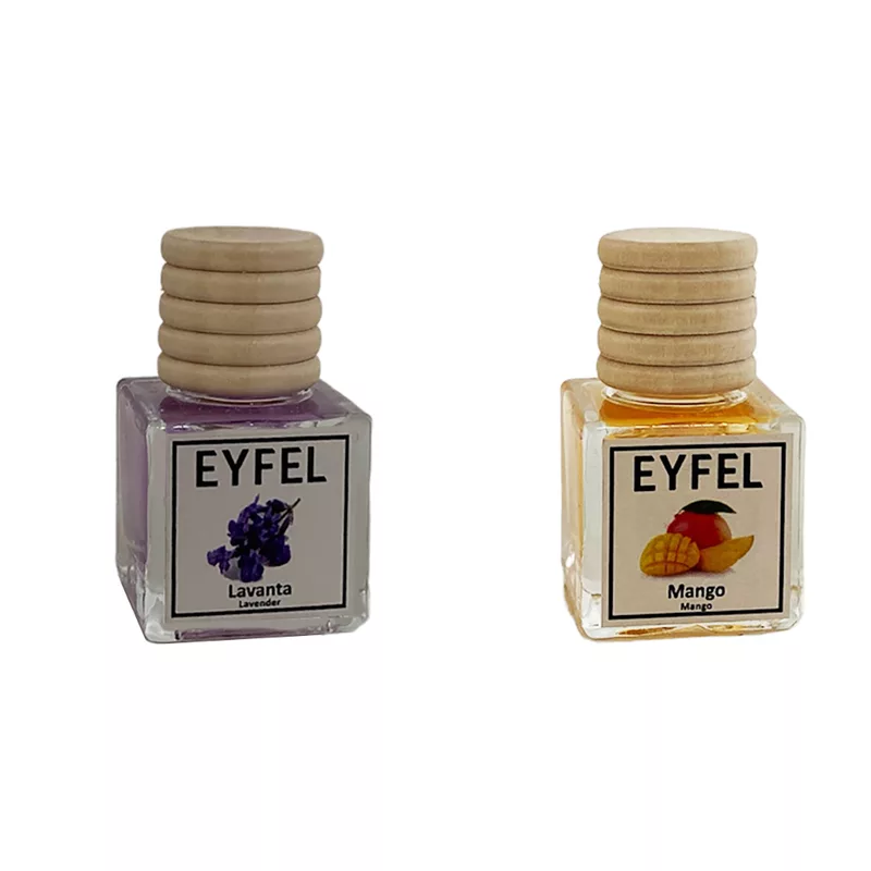 خوشبوکننده خودرو مدل لوندر و انبه حجم 10 میلی لیتر مجموعه 2 عددی