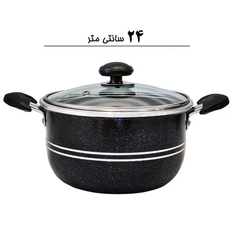 سرویس قابلمه گرانیتی ۶ پارچه مرسانا مدل M262422