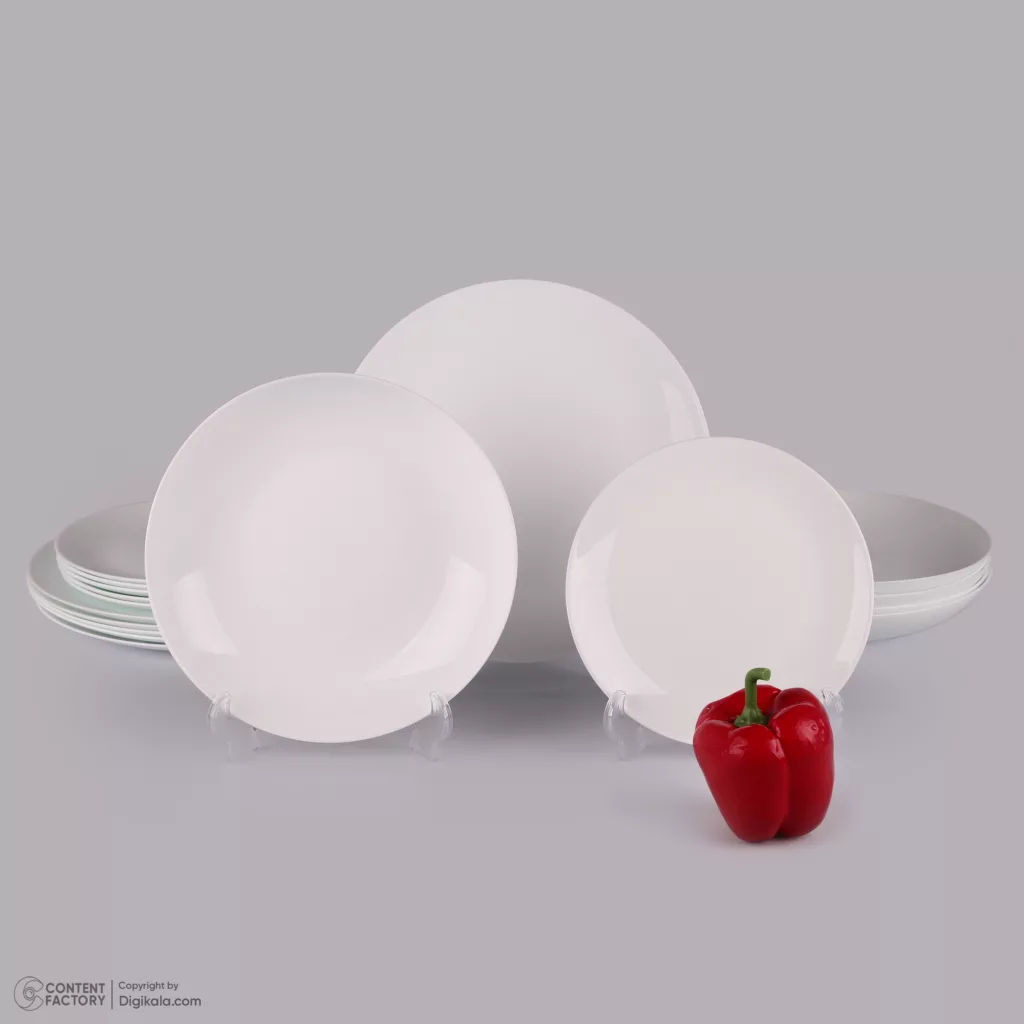 سرویس غذاخوری 18 پارچه 6 نفره مدل ساینا