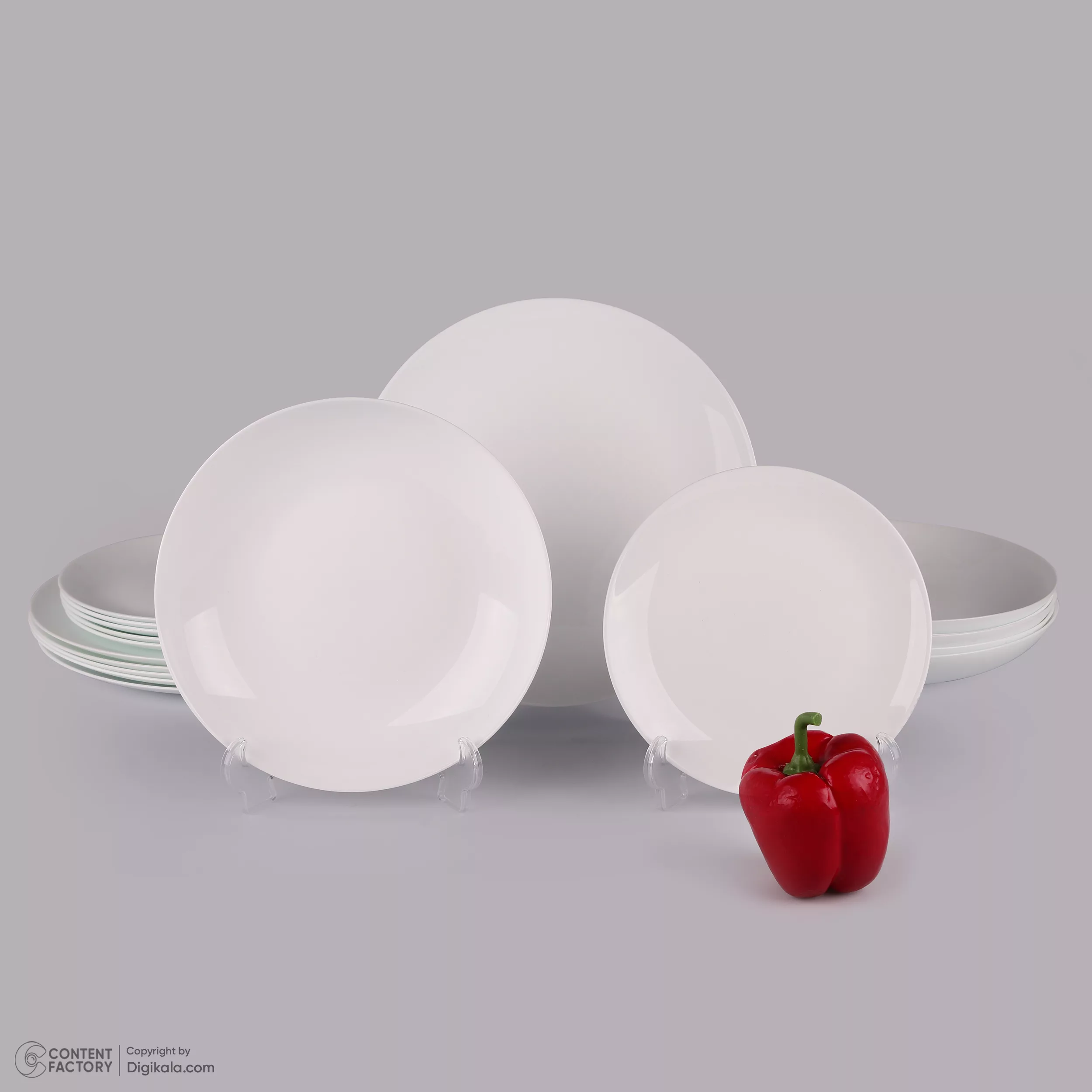 سرویس غذاخوری 18 پارچه 6 نفره مدل ساینا