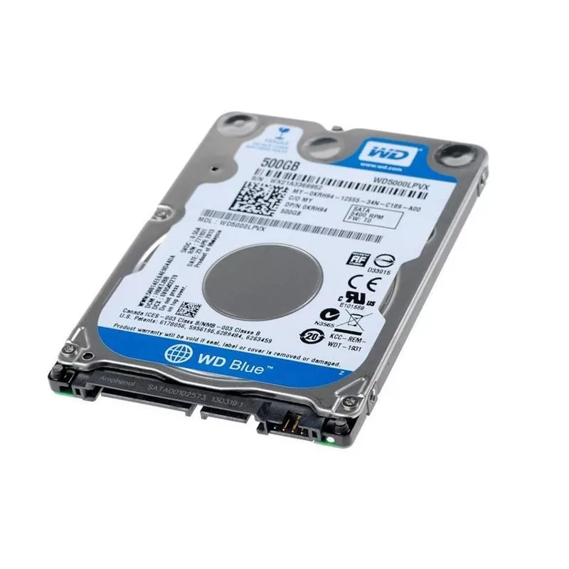 هارددیسک اینترنال وسترن دیجیتال مدل Blue WD5000LPVX ظرفیت 500 گیگابایت