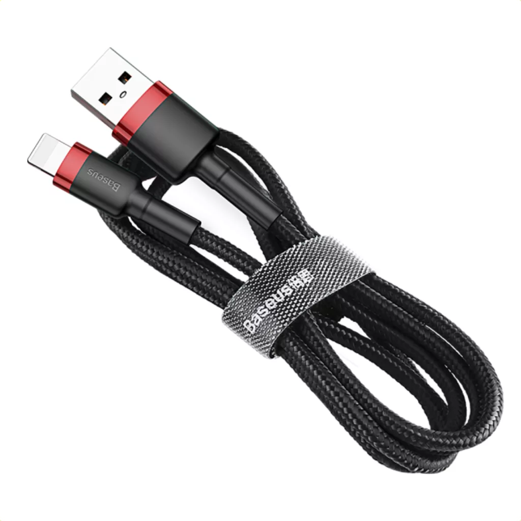 کابل تبدیل USB به لایتنینگ باسئوس مدل CAFULE طول 2 متر
