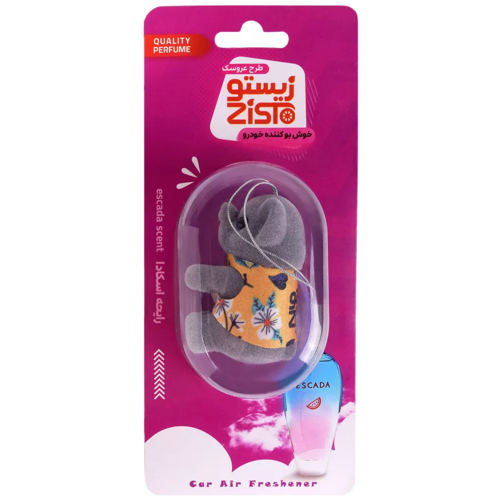 خوشبوکننده عروسکی زیستو طرح فیل Escada