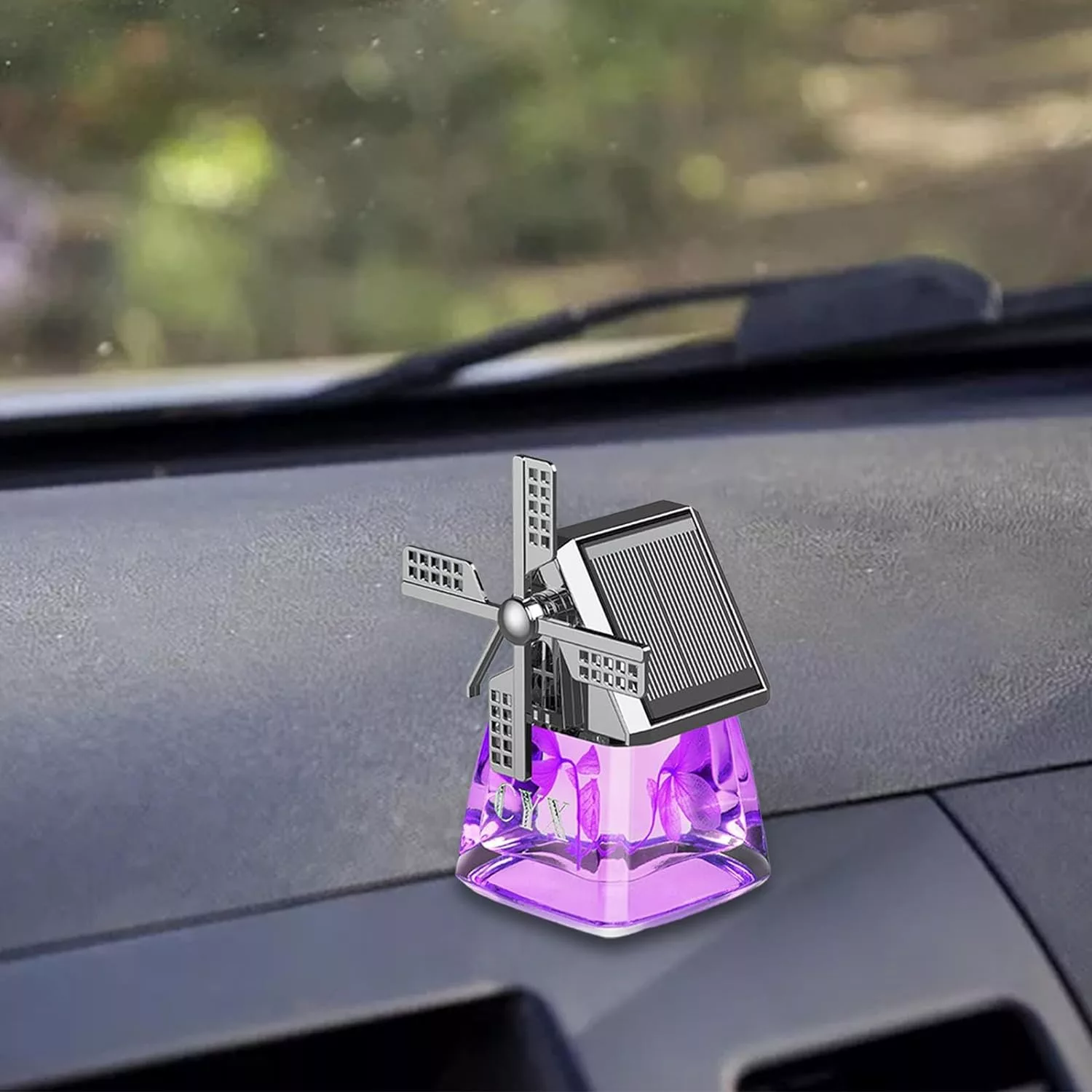 خوشبو کننده خوردو طرح آسیاب خورشیدی مدل 2024purple