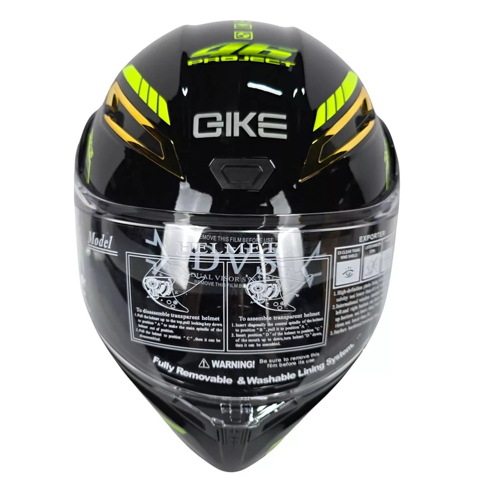 کلاه کاسکت فک متحرک کایک مدل 772 طرح Fashion46