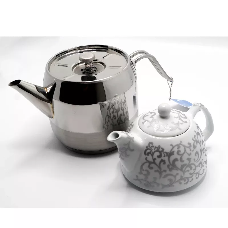 ست کتری و قوری مدل UN-7280 گنجایش کتری 2 لیتر گنجایش قوری 0.5 لیتر