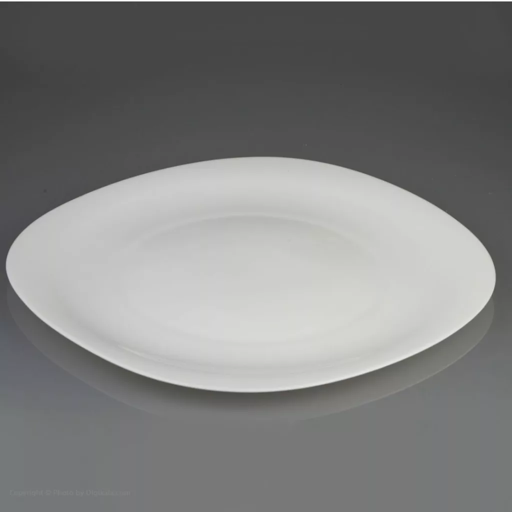 سرویس غذا خوری 26 پارچه مدل چهار گوش ساده