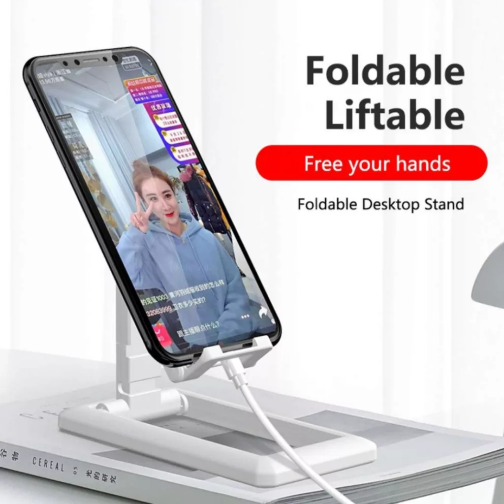 پایه نگهدارنده رومیزی گوشی موبایل و تبلت مدل braoket cellphon holder DPH3