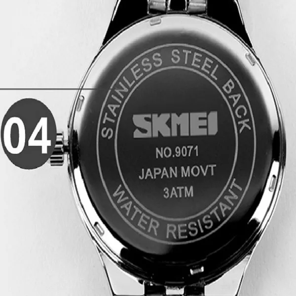 ساعت مچی عقربه ای زنانه اسکمی مدل 9071