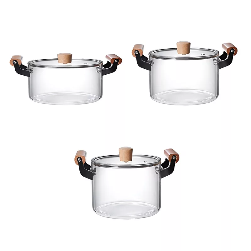 سرویس قابلمه شیشه ایی 3 پارچه مدل B35-B36-B37