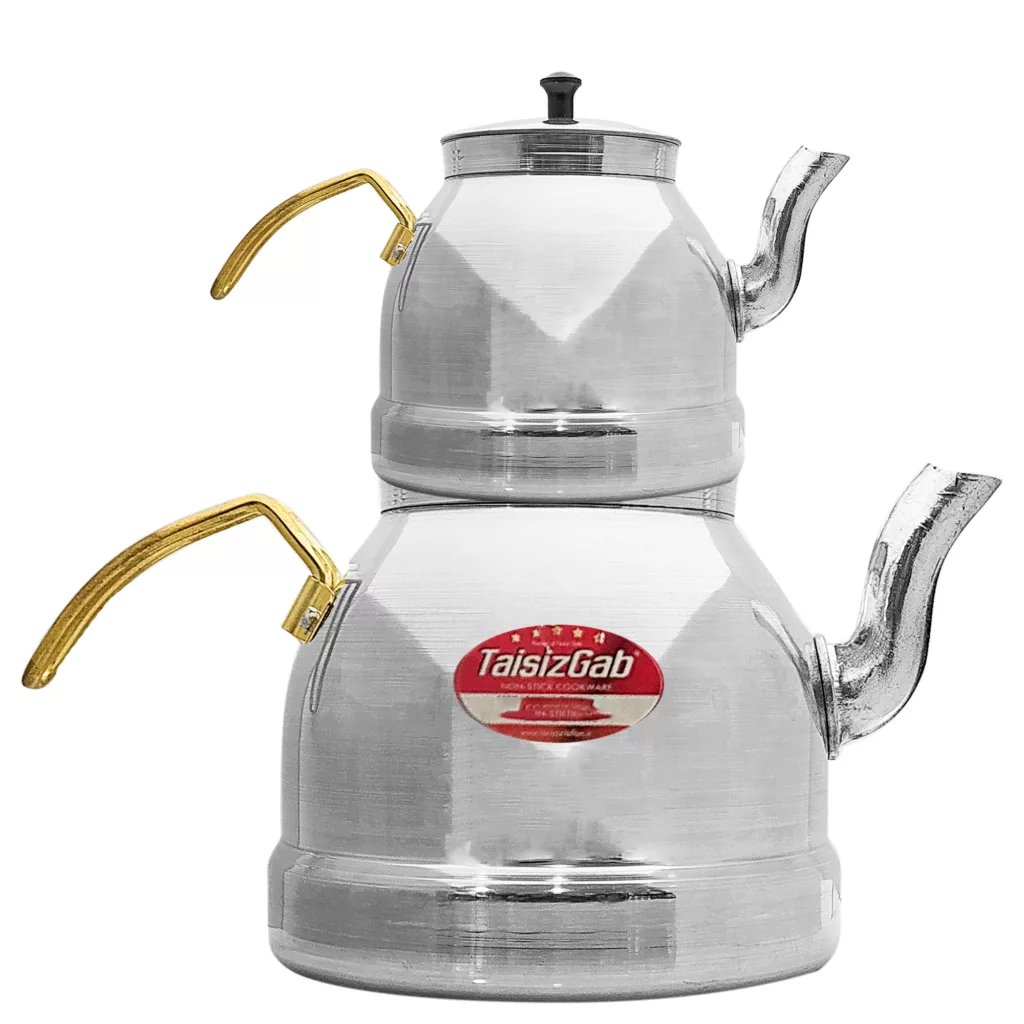 ست کتری و قوری تایسز قاب مدل سیلور