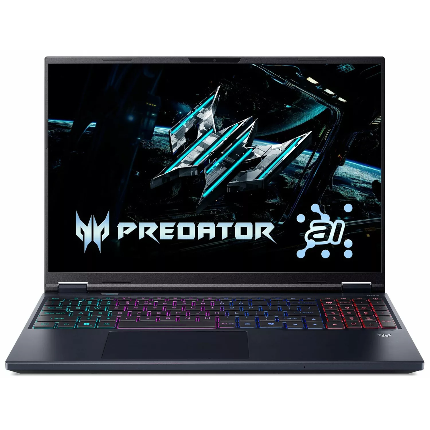 لپ تاپ 16 اینچی ایسر مدل Predator Helios Neo 16 AI PHN16-73-97BP-Core Ultra 9 275HX-16GB DDR5 6400MHz-1TB SSD-RTX5060 8GB-QHD 180Hz