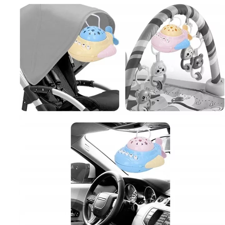 چراغ خواب کودک طرح سفینه کد 9908F