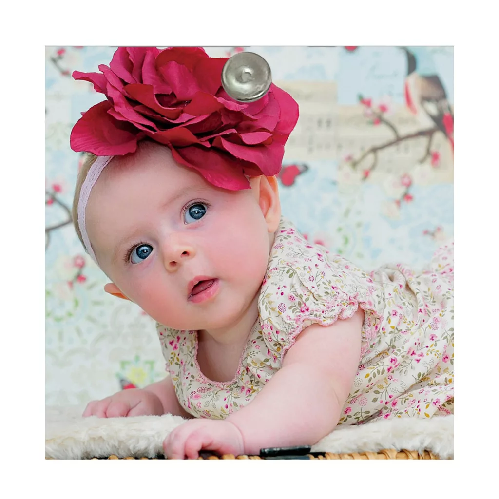 آینه آرایشی جیبی طرح مودک و نوزاد مدل A185