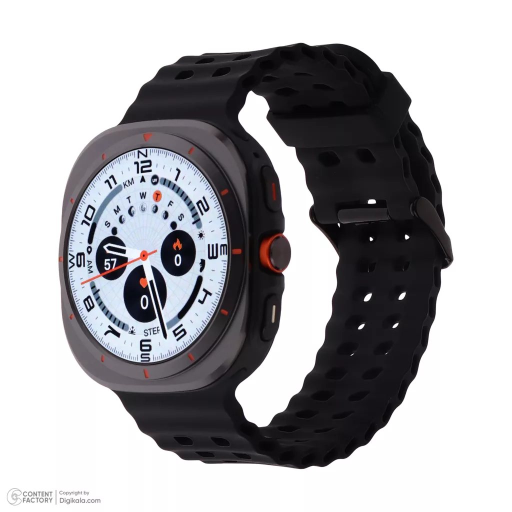 ساعت هوشمند 49 میلی متری مکس پاور مدل Galexy Max بند سیلیکون
