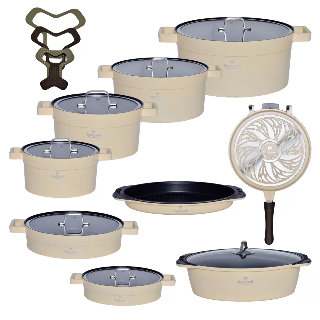 سرویس پخت و پز 21 پارچه راکلند مدل تمیس کد 800286