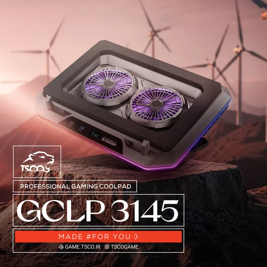پایه خنک کننده  لپ تاپ تسکو مدل GCLP 3145
