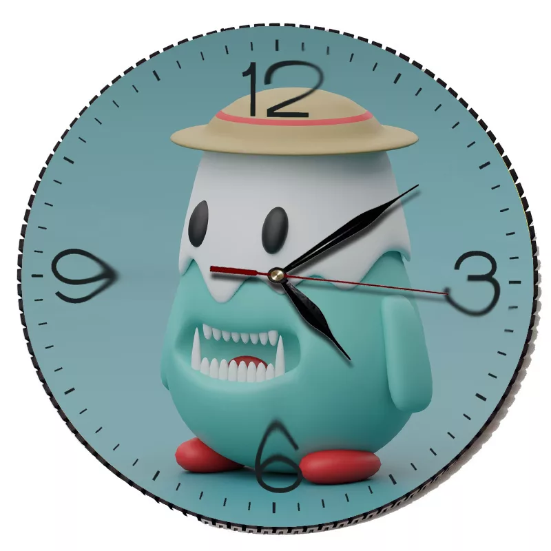 ساعت دیواری مدل سه بعدی