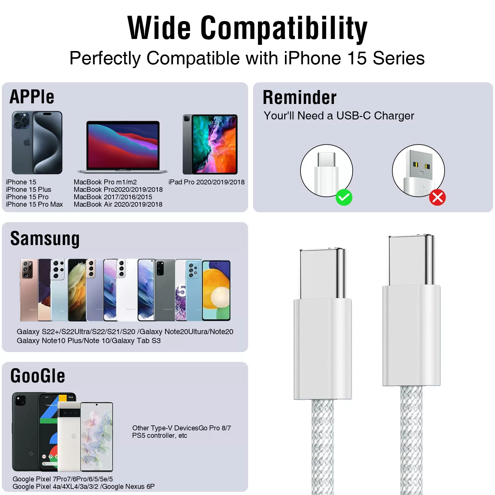 کابل تبدیل USB-C مدل 17پرومکس طول 1 متر