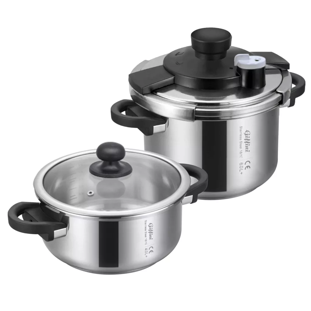 زودپز دوقلو جی فی نی مدل G-03 PLUS گنجایش 6+4 لیتری