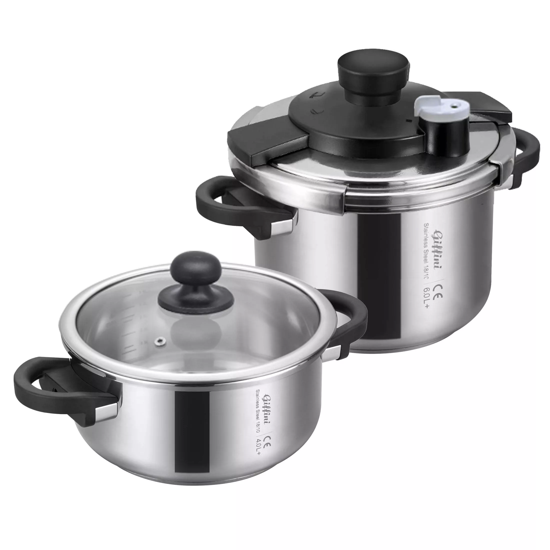 زودپز دوقلو جی فی نی مدل G-03 PLUS گنجایش 6+4 لیتری