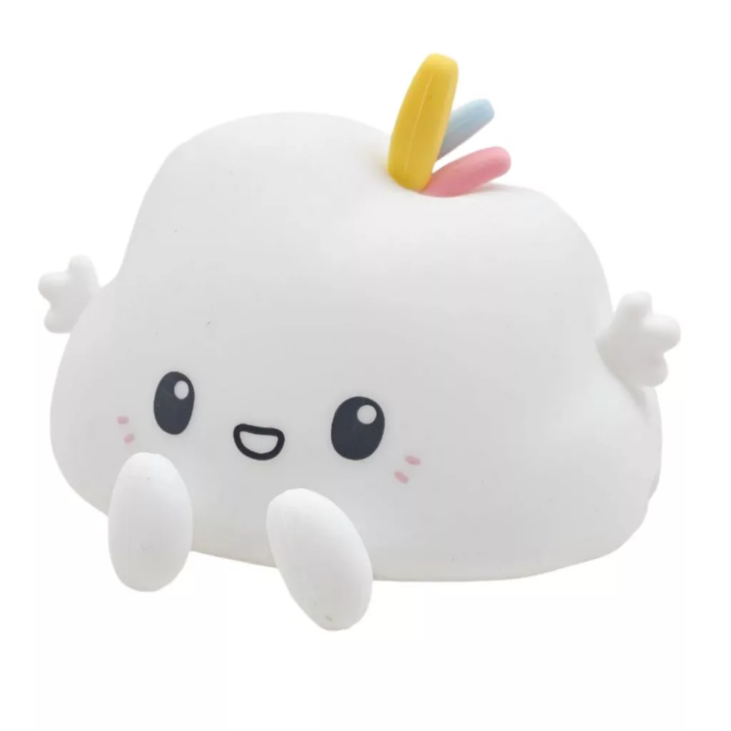 چراغ خواب اتاق کودک ناب سل مدل ابر کوچولو شارژی سیلیکونی