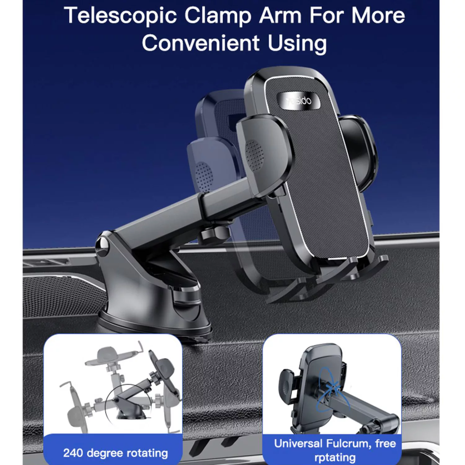 پایه نگهدارنده گوشی موبایل یسیدو مدل C139