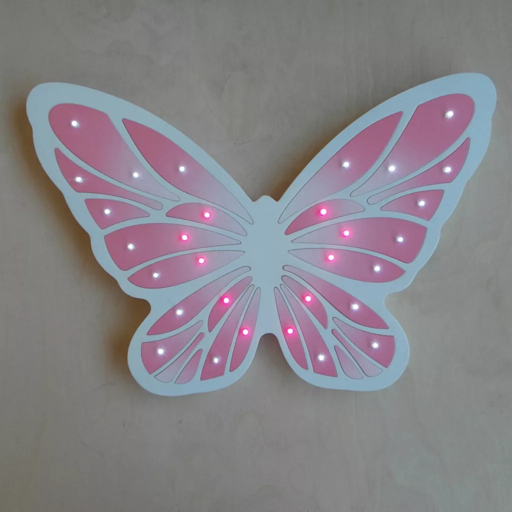 چراغ خواب اتاق کودک مدل پروانه