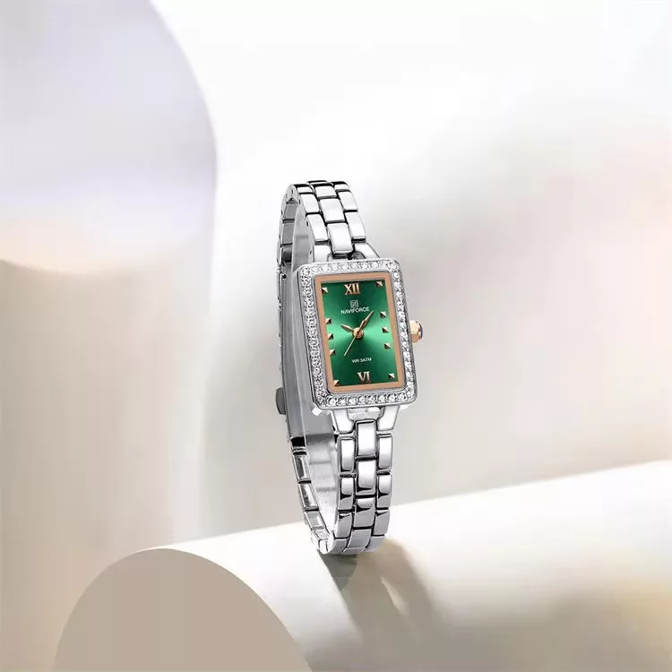 ساعت مچی عقربه ای زنانه نیوی فورس مدل NF5043SGNS