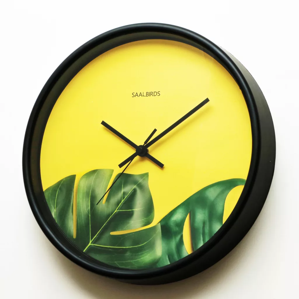 ساعت دیواری سال بردز مدل برگ انجیری