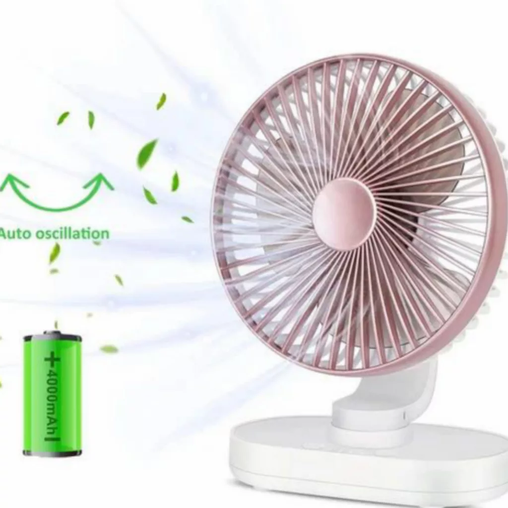 پنکه شارژی مدل Desktop fan MA 109