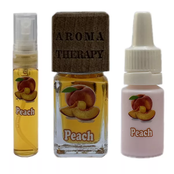 خوشبوکننده خودرو آروماتراپی مدل هلو کد P3PE مجموعه ۳ عددی