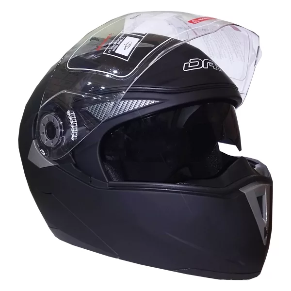 کلاه کاسکت دی ای وان مدل 108_MattBlack_Graphic