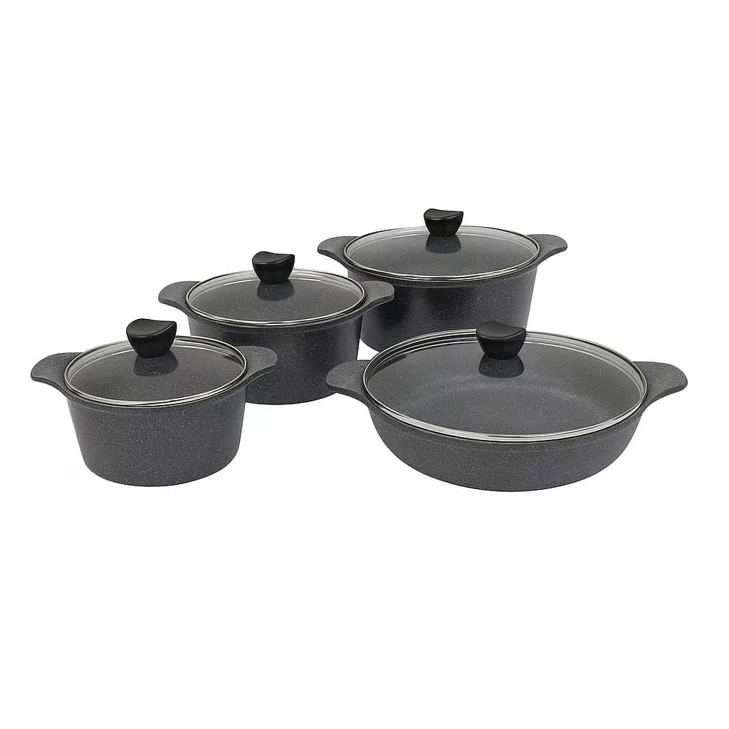 سرویس قابلمه گرانیتی 8 پارچه دالغا مدل کلاسیک