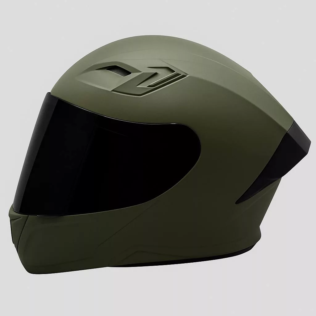 کلاه کاسکت فک‌مترحک استیل برد مدل SB20 G به همراه طلق دودی اضافه